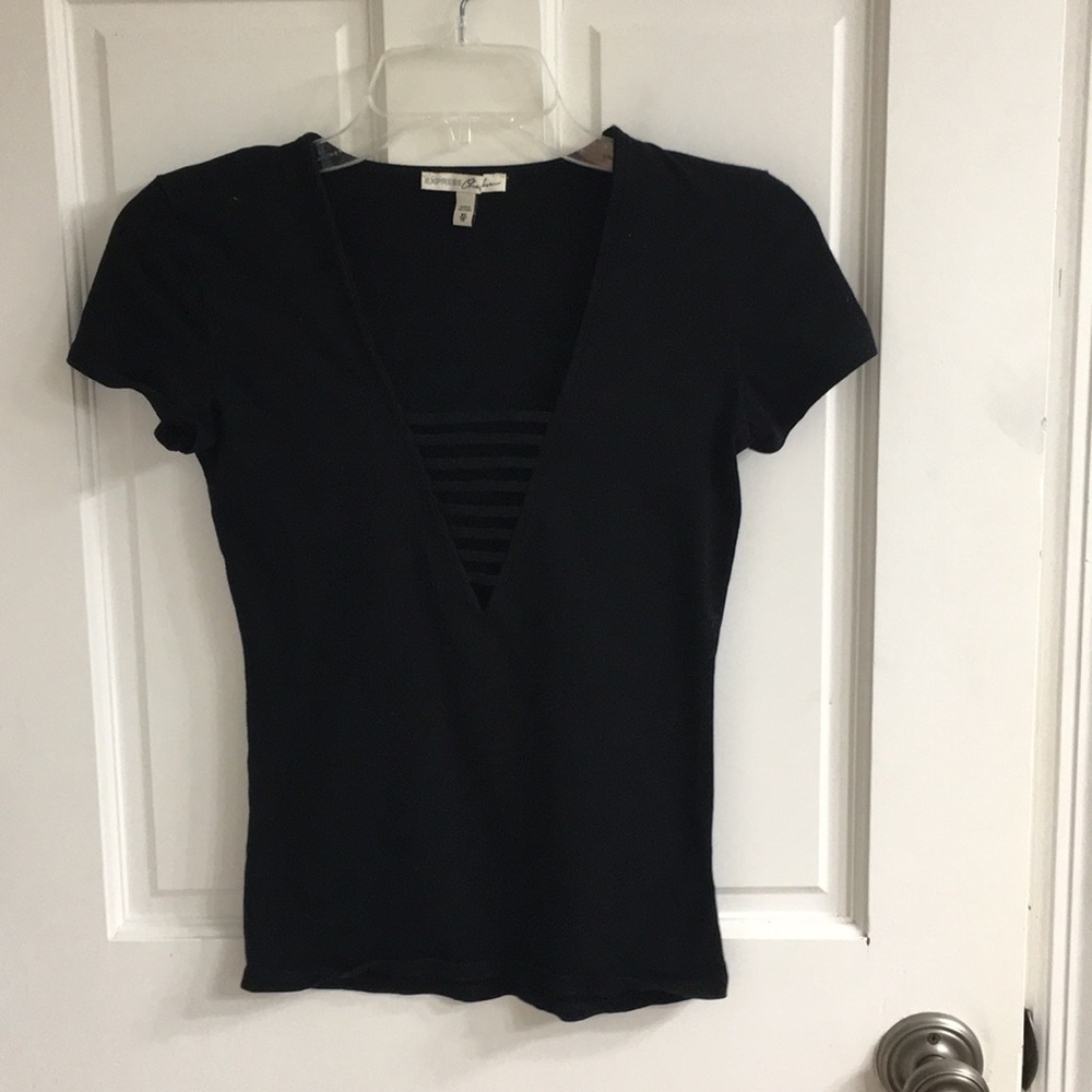 Express V Neck Top